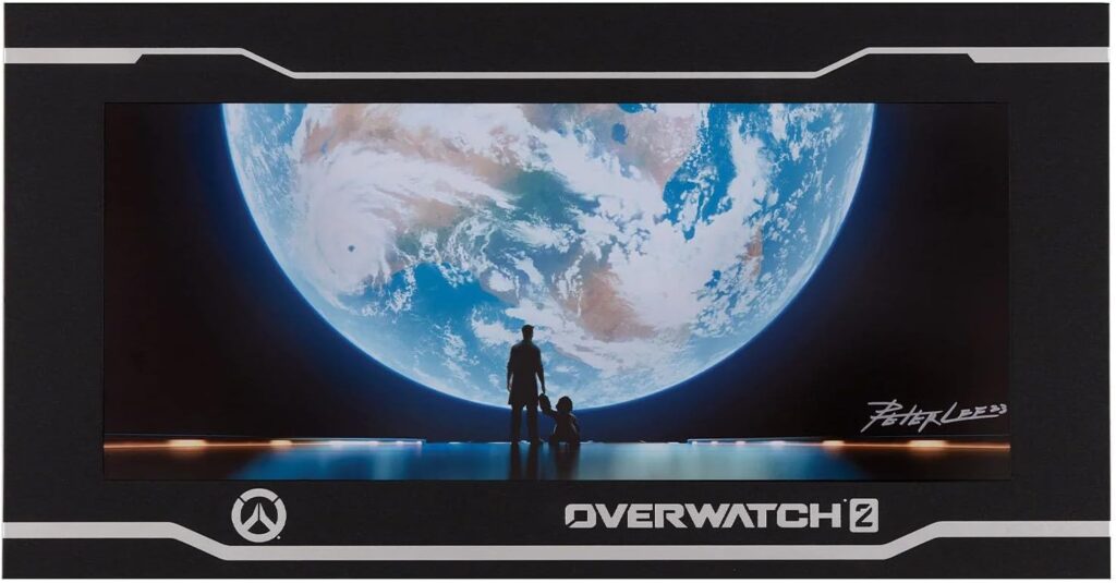 002_Overwatch 2 Recall 23×12″ Matted Art Print – Signed by Peter Lee overfa0023