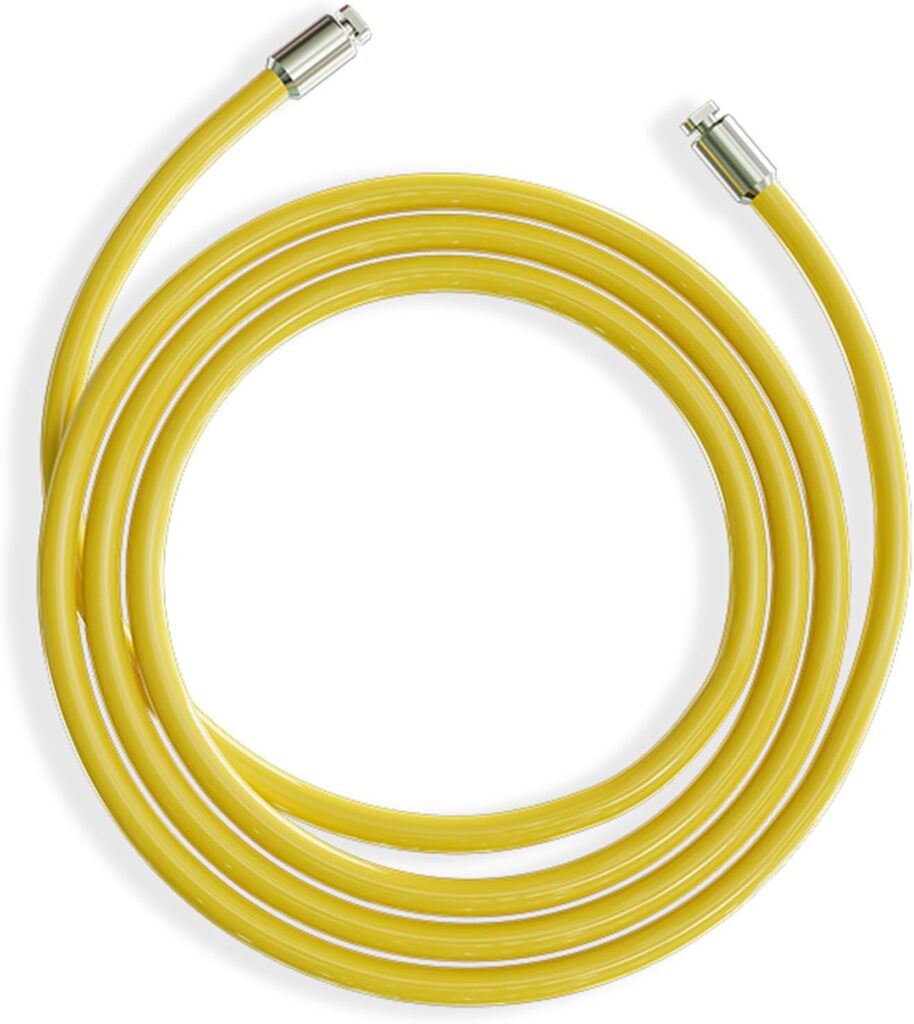 Replacement Cable for Weighted Jump Rope, 1lb Stainless Steel Wire with polyvinyl chloride Coating for Heavy Jump Ropes.10.0mm Thick