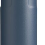 STANLEY IceFlow Flip Straw 2.0 Water Bottle 24 OZ | Built-In Straw with Larger Opening | Lightweight & Leak-Resistant | Insulated Stainless Steel | BPA-Free | Navy