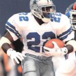 1991 Pro Set Football #485 Emmitt Smith Dallas Cowboys The Official Trading Card of the National Football League (NFL)