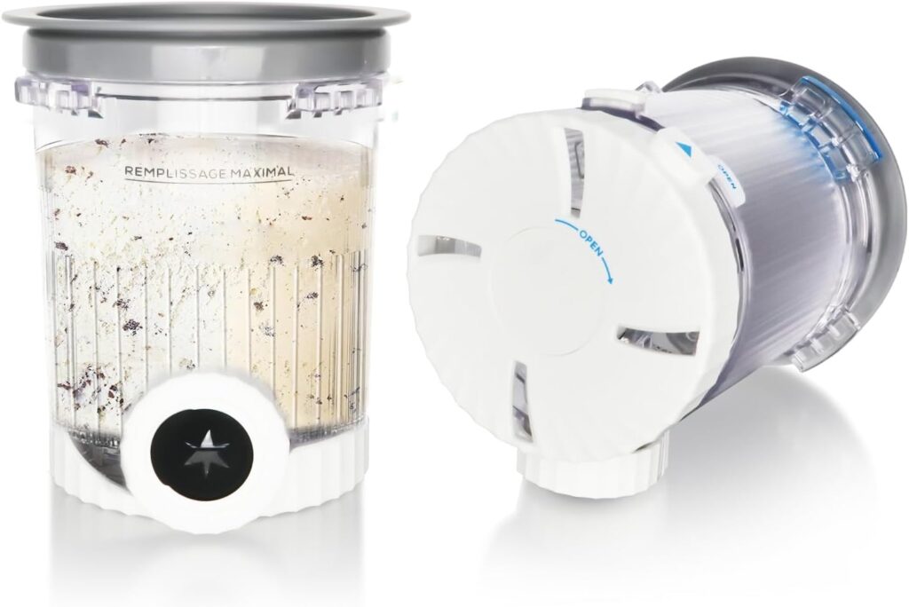 Ninja Swirl by CREAMi Pints and Lids – Compatible with Ninja Swirl Creami NC700 Series, BPA-Free Pint Containers & Nozzles, Dishwasher Safe Frozen Treat Storage,XSK7PNTLD2