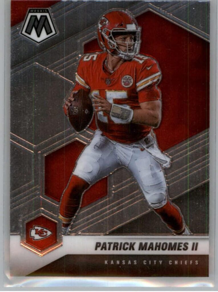2021 Panini Mosaic #1 Patrick Mahomes II Kansas City Chiefs Official NFL Football Trading Card in Raw (NM or Better) Condition