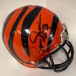 Boomer Esiason Cincinnati Bengals Signed Autographed Mini Helmet Beckett Auth – Autographed NFL Mini Helmets