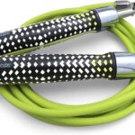 HEREROPE 1/4LB Weighted Jump Rope for Speed, Cardio, Boxing & Workout, Skipping Rope with Ball-bearing, Comfortable & Ergonomic Grip, Tangle Free Cable, Jump Ropes for Men Women Fitness