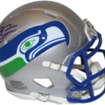 Brian Bosworth Signed Seattle Seahawks ’83-’01 Speed Mini Helmet BAS