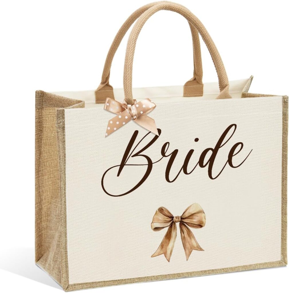 Bride Bridesmaid Mother of The Bride Mother of The Groom Gifts for Women Canvas Tote Bag