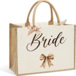 Bride Bridesmaid Mother of The Bride Mother of The Groom Gifts for Women Canvas Tote Bag