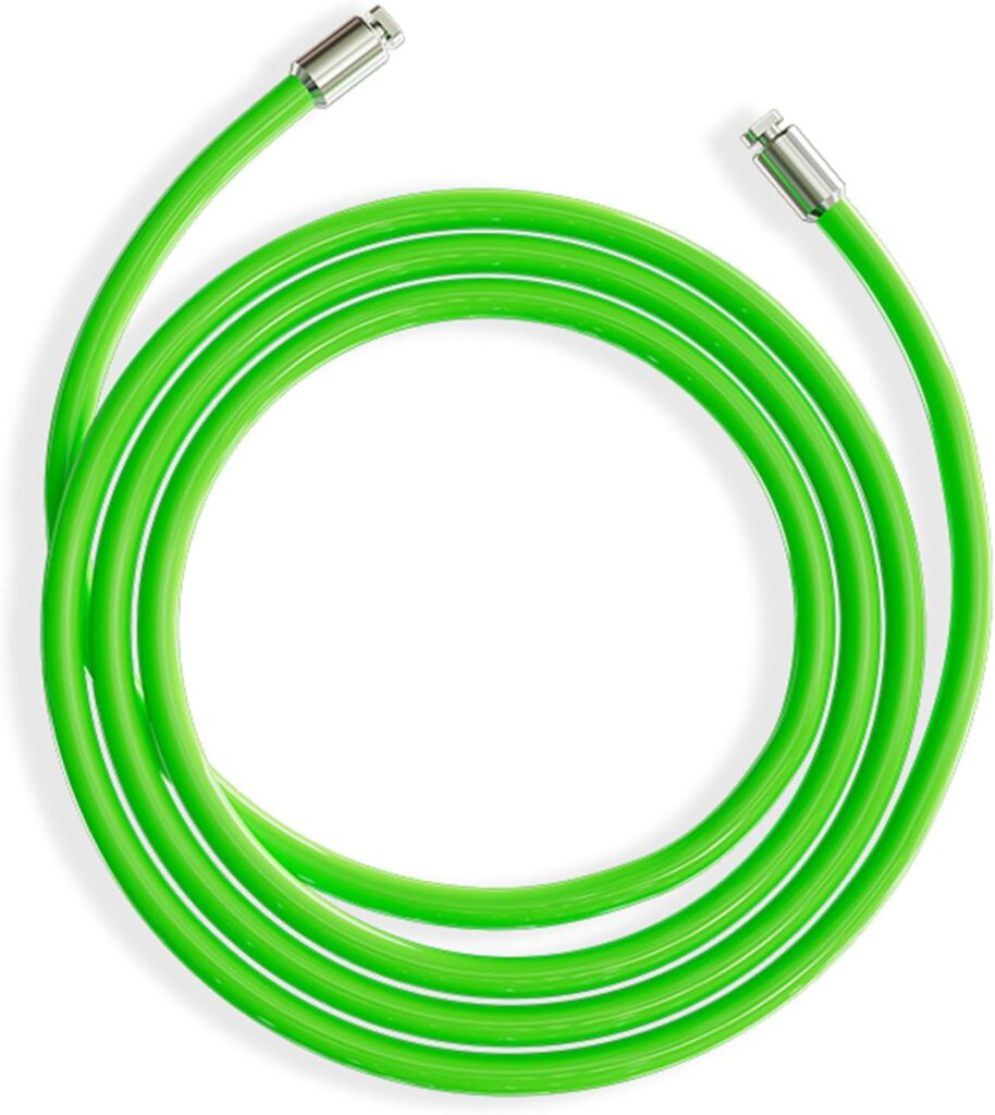 Replacement Cable for Weighted Jump Rope, 2lb Stainless Steel Wire with polyvinyl chloride Coating for Heavy Jump Ropes.14mm Thick in Different long