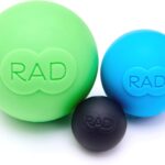 RAD Rounds – 3 Density Yoga Massage Ball Set for Deep Tissue Myofascial Release – Therapy Balls for Feet, Back, Neck, Jaw & Forearms – Trigger Point & Mobility Therapy (3-Pack)
