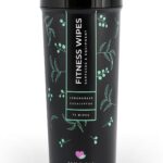 Wipex Fitness Equipment Wipes | Clean Gym Equipment, Yoga Mats, Peloton Bike Cleaner, Exercise Machine Wipes | Lemongrass, Eucalyptus, 75 Ct Canister