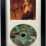 Taylor_Swift Signed the Life of a Showgirl #3 CD Autographed Framed Display Case 6.5×12