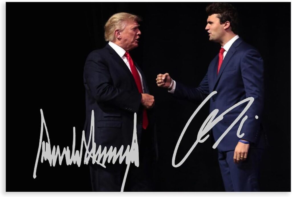 Charlie Kirk Autographed Signed Poster Print Unframe-style 12x18inch(30x45cm)
