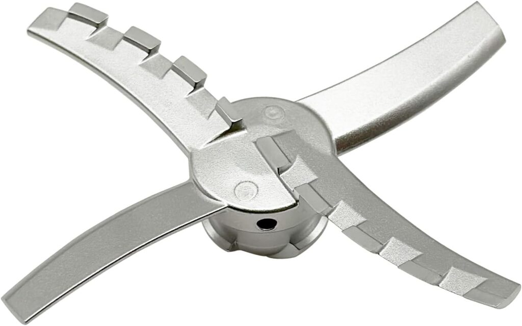 Replacement Paddle Blade Heavy Duty 813KKU500 Compatible with Ninja Creami Deluxe Series CN501CO NC500 NC500C NC501 NC501C NC501H NC501HBL NC501HGN NC501HRD Ice Cream Makers