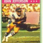 1981 Topps #332 John Jefferson Chargers RB NFL Football Card NM-MT