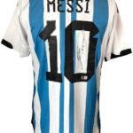 Lionel Messi Signed Argentina Adidas Soccer Jersey BAS AC97317 – Autographed Soccer Jerseys