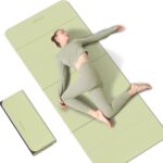 7-Fold Yoga Mat 70″x24″ – 1/2 Inch Thick Folding Exercise Mat, Compact Non-Slip TPE Mat for Travel, Storage, Yoga & Home Gym, Lightweight & Portable