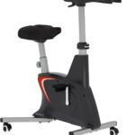 FLEXISPOT Exercise Bike with 2D Desktop, Space Saving Under Desk Bike with Removable Desk, Stationary Bikes Indoor Bikes with 300LBS Heavy Duty 8-Level Resistance Flywheel Optional LCD, V9PRO/V9MAX