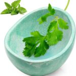 2025 New Handmade Ceramic Herb Stripper Bowl -Herb Stripper,Herb Stripping Bowl,Efficient Herb Peeling Cup for Salads & Cooking, Pottery Kitchen Tool for Meal Prep (1Pcs)