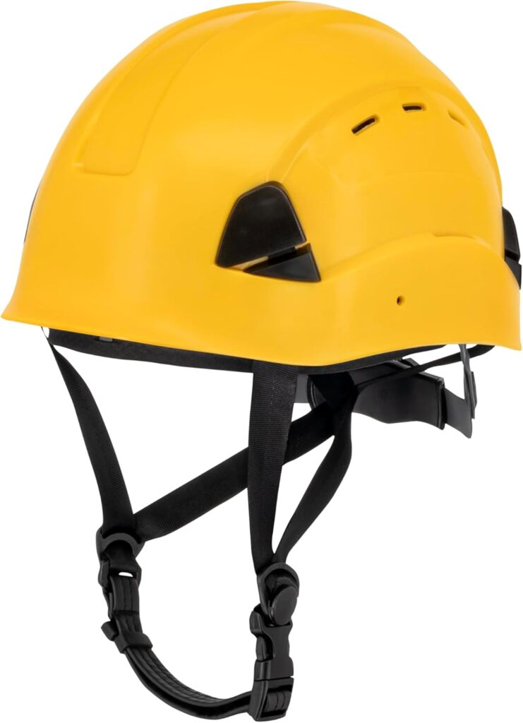 DEWALT DPG22V Yellow Type II Class C 4-Point Ratcheting Vented Safety Helmet