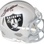 Sebastian Janikowski Signed Oakland Raiders Mini Helmet Beckett 43033 – Autographed NFL Mini Helmets