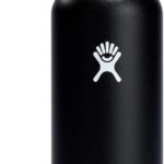 Hydro Flask Water Bottle – Insulated Stainless Steel – Non Spill, Leakproof in 21 Oz Black
