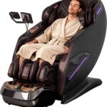 4D Massage Chairs Full Body,Zero Gravity SL-Track Shiatsu Massage Chair Recliner,Core Heating,20 Massage Techniques,Deep Yoga Stretch,Foot Rollers, Ai Voice,Touch Screen,Wireless Charging