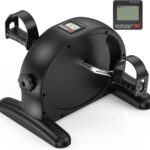 Padel Exerciser Mini Exercise Bike for Leg and Arm Cycling, Warm Up Exercise