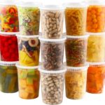 AOZITA 20 Sets 32 oz Plastic Deli Food Containers With Lids, Airtight Food Storage Containers, Freezer/Dishwasher/Microwave Safe, Soup Containers For Takeout Meal Prep Storage