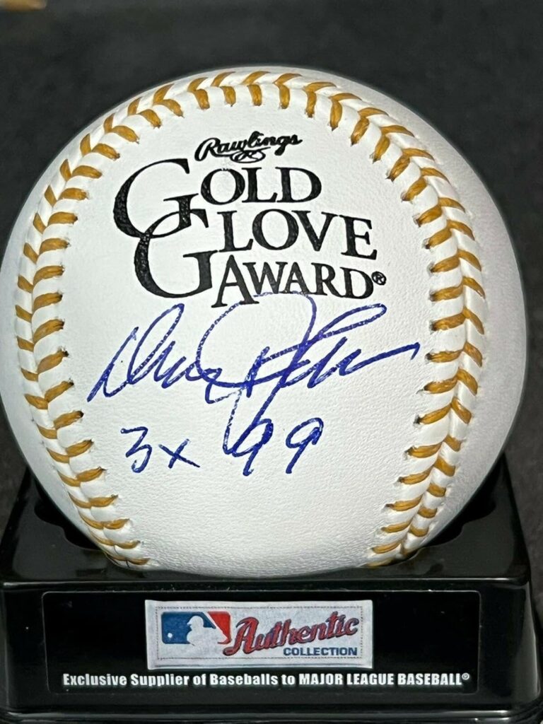 Davey Johnson Baltimore Orioles 3 X Glove Signed Oml Glove Baseball – Autographed MLB Gloves