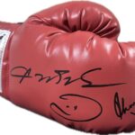 Sugar Ray Leonard Thomas Hitman Hearns Signed Right Boxing Glove JSA Authen – Autographed Boxing Gloves