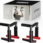 Jayflex CrossGrips Compact Pull Up Bar – Pull Up Bar Door Frame for Work from Home Fitness – Adjustable Door Frame Pullup Bar Handles – 250 lbs Capacity