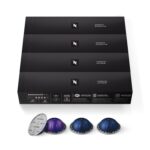 Nespresso Capsules Vertuo, Espresso Bold Variety Pack, Medium and Dark Roast Coffee, 40-Count Espresso Pods, Brews 1.35oz.