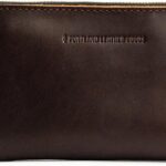 Portland Leather Goods Women’s Accordion Zip Wallet – Handcrafted in Durable, Full-Grain Leather – 8 Card Slots & Secure Zippered Pocket – Grizzly