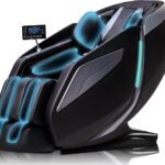 4D Massage Chair: Full Body Zero Gravity Massage Chair Full Body SL Track Chair Massage Black