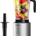 COSTWAY Professional 64oz Countertop Blender, Smoothie Maker Built-in Self-Cleaning with 10 Speed Control & 8 Pre-Set Programs, Pitcher, Crushing Blender for Smoothies, Frozen Fruit, 1500W