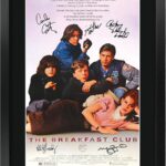 HWC Trading The Breakfast Club Gifts Printed Signed Autograph Picture for Movie Memorabilia Fans – 16″ x 12″ Framed