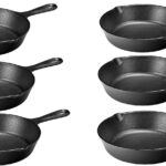 Lodge Skillet Spoon Rest Cast Iron 3-1/2″ Dia. (6 pack)