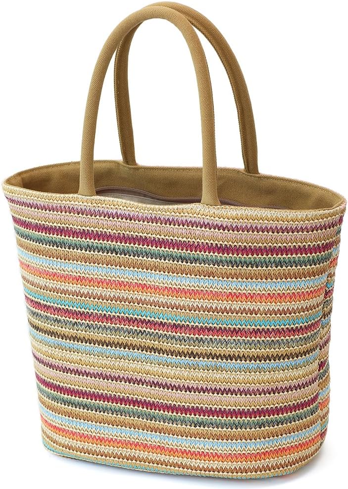 Handmade Straw Tote Bag for Women
