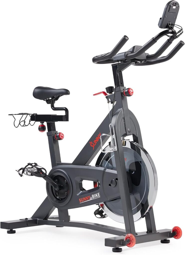 Sunny Health & Fitness Belt Drive Pro Indoor Cycling Bike