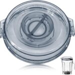 Replacement Lid Compatible with Vitamix Ascent & Venturist 64 oz Low Profile Container A3500 A2500 A3300 A2300 V1200, Top Cover Replacement for Ascent Blender Pitcher 64oz Low-Profile, BPA Free