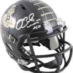 Mike Alstott Signed Purdue Boilermakers Vintage Pete Mini Helmet Beckett 50200 – Autographed College Mini Helmets