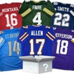 Random Autographed/Signed Football Jersey Mystery Box with PSA JSA or Beckett COA