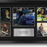 HWC Trading Paul Walker Fast and Furious 16 x 12 inch (A3) Printed Gifts Signed Autograph Picture Display for Movie Memorabilia Fans – 16″ x 12″ Framed