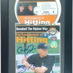 Cal Ripken Jr Signed Baseball the Ripken Way DVD Cover Framed Display Duo Autographed by Billy Ripken, Beckett Authenticated Autograph Memorabilia Auto