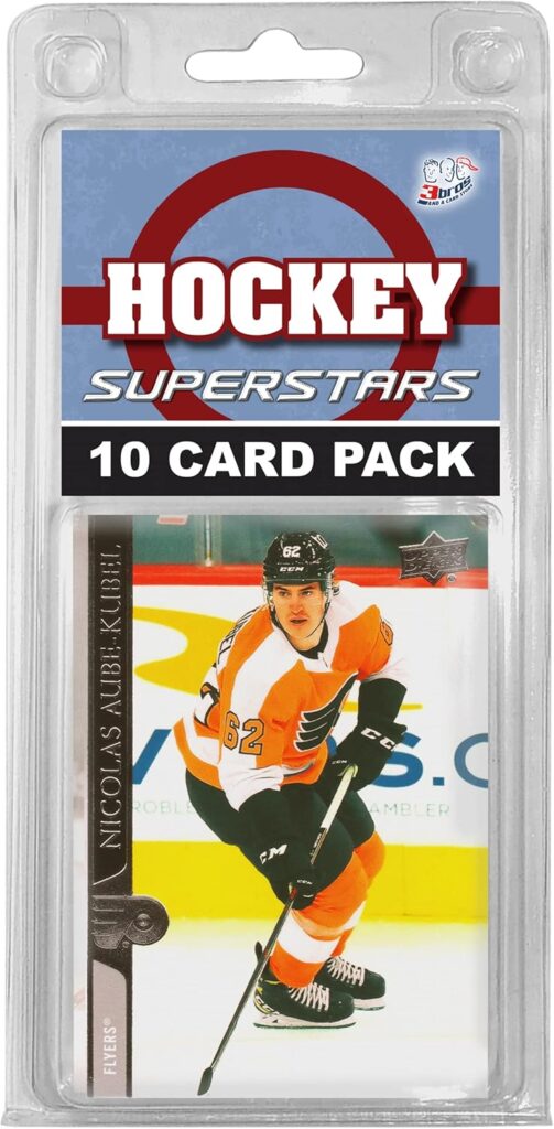Philadelphia Flyers- (10) Card Pack NHL Different Flyers Superstars Starter Kit! Comes in Souvenir Case! Great Mix of Modern & Vintage Players for the Ultimate Flyers Fan! By 3bros