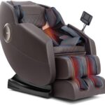 Massage Chair, Zero Gravity Full Body Massage Chair, Shiatsu Recliner with 14 Massage Points, Lumbar & Calf Heating, 20 Auto Modes, Spacious Massage Area, Bluetooth Speaker, Touch Screen Controller