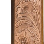 Jajmo Legacy Bifold Genuine Leather Long Vintage Wallet Checkbook Card Case Holder For Men