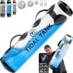 Tidal Tank Tube – The Original Aqua Bag – Water Weight Bag up to 79 lbs – Adjustable Workout Sand Bags Weights Alternative – Portable Sandbag Fitness Equipment Set, Home Exercise Gym – Including App