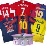Soccer Legends Autographed/Signed Jersey Mystery Box with PSA JSA or Beckett COA