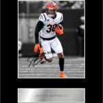 Jessie Bates III Pre Printed Signature Signed Mounted Photo Display #11 Printed Autograph Picture